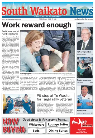 South Waikato News - 17 Jun 2009