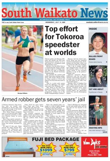 South Waikato News - 15 Jul 2009