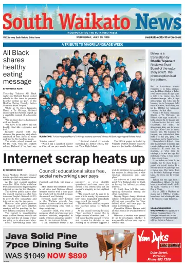 South Waikato News - 29 Jul 2009