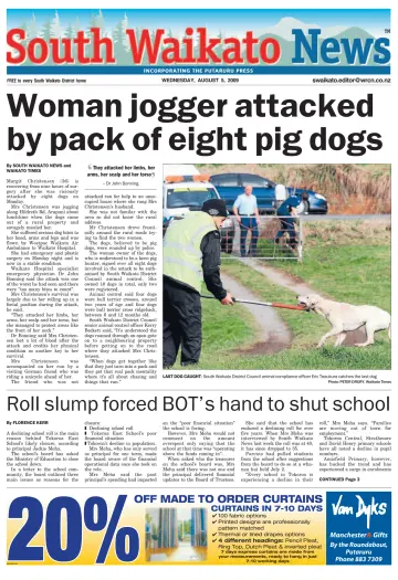 South Waikato News - 5 Aug 2009