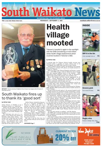 South Waikato News - 2 Sep 2009