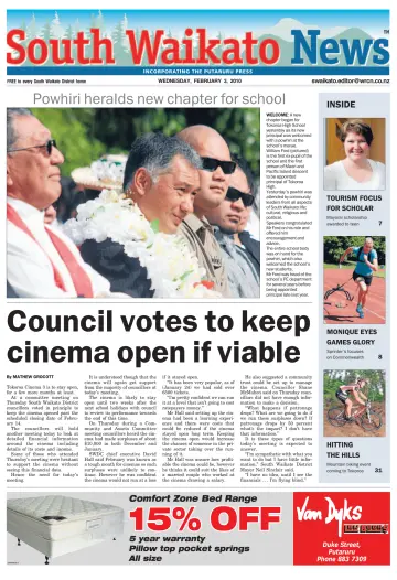 South Waikato News - 3 Feb 2010
