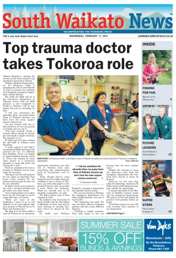 South Waikato News - 17 Feb 2010
