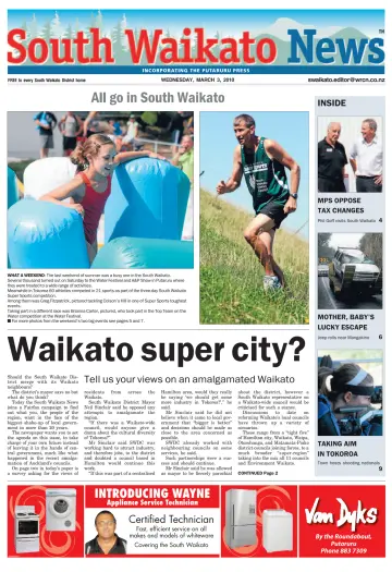 South Waikato News - 3 Mar 2010