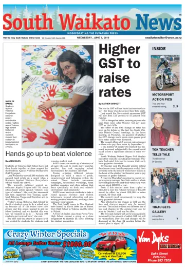 South Waikato News - 9 Jun 2010