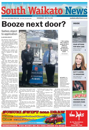 South Waikato News - 28 Jul 2010
