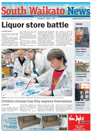 South Waikato News - 4 Aug 2010
