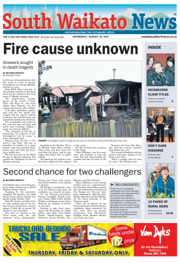 South Waikato News - 25 Aug 2010