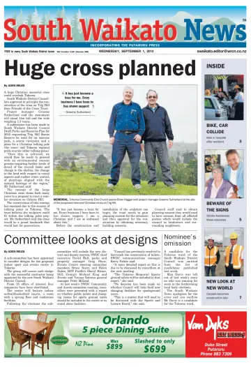 South Waikato News - 1 Sep 2010
