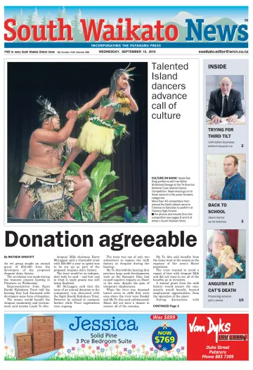 South Waikato News - 15 Sep 2010