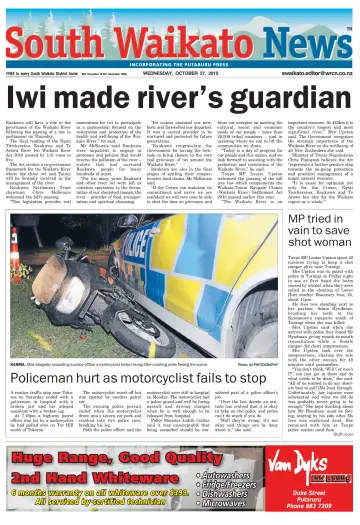 South Waikato News - 27 Oct 2010