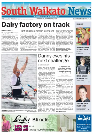 South Waikato News - 10 Nov 2010