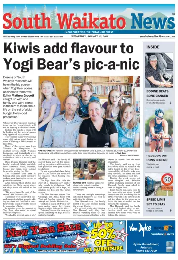 South Waikato News - 12 Jan 2011