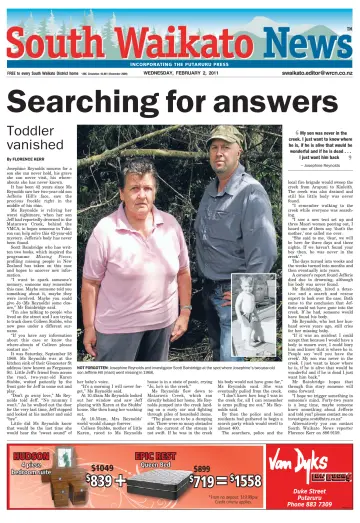 South Waikato News - 2 Feb 2011