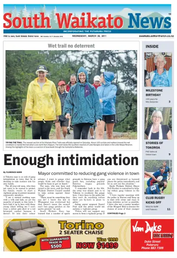 South Waikato News - 30 Mar 2011