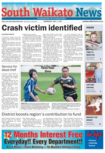South Waikato News - 11 May 2011
