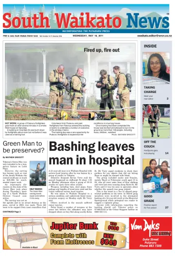 South Waikato News - 18 May 2011