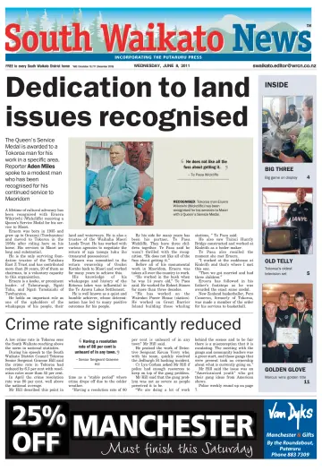 South Waikato News - 8 Jun 2011