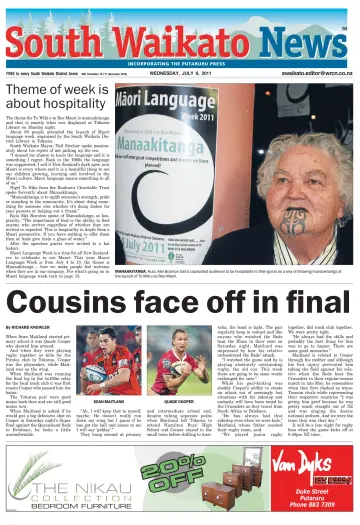 South Waikato News - 6 Jul 2011