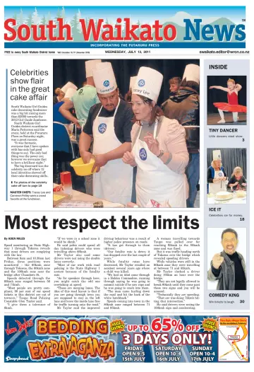 South Waikato News - 13 Jul 2011