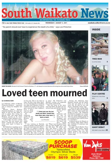 South Waikato News - 3 Aug 2011