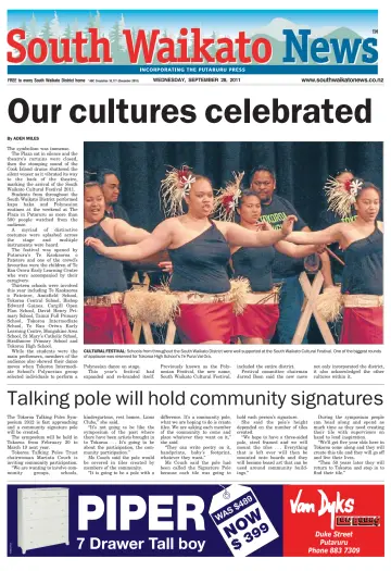 South Waikato News - 28 Sep 2011