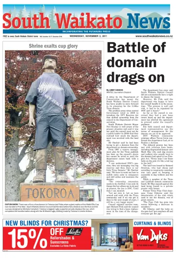South Waikato News - 2 Nov 2011