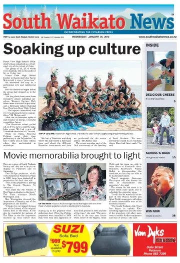 South Waikato News - 25 Jan 2012