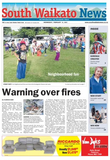 South Waikato News - 15 Feb 2012