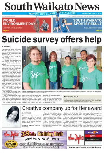 South Waikato News - 20 Jun 2012