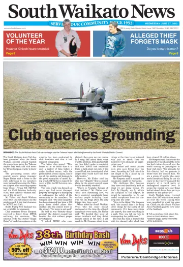 South Waikato News - 27 Jun 2012