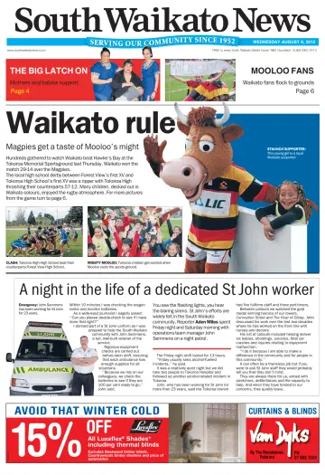 South Waikato News - 8 Aug 2012