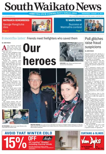 South Waikato News - 15 Aug 2012