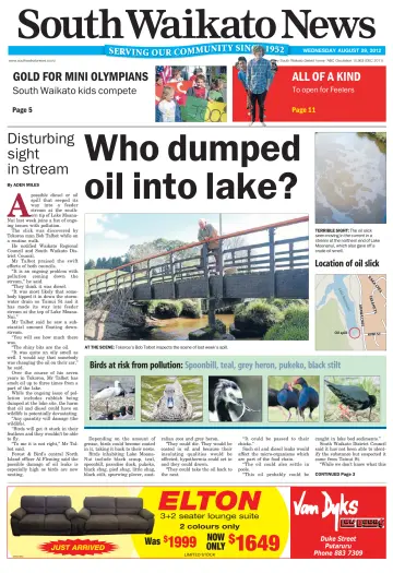 South Waikato News - 29 Aug 2012