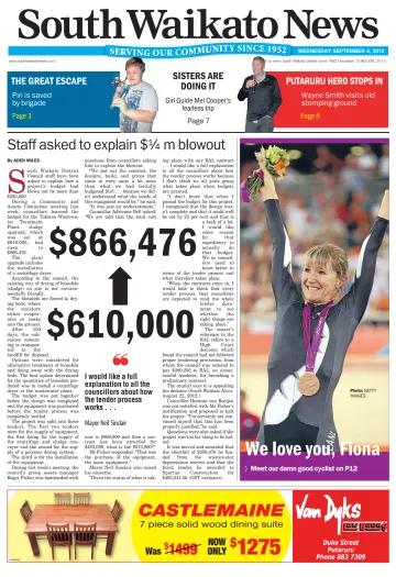 South Waikato News - 5 Sep 2012