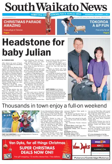 South Waikato News - 5 Dec 2012
