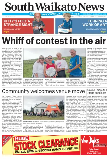 South Waikato News - 16 Jan 2013