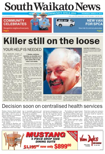 South Waikato News - 27 Mar 2013
