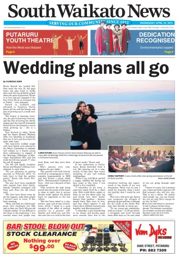 South Waikato News - 24 Apr 2013