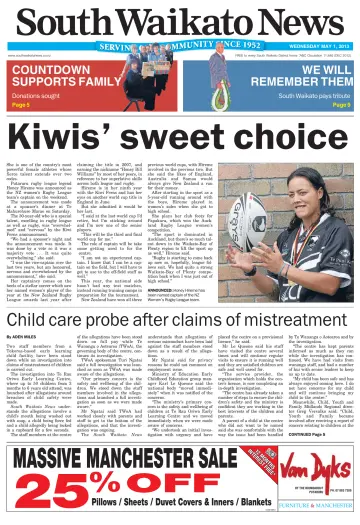 South Waikato News - 1 May 2013