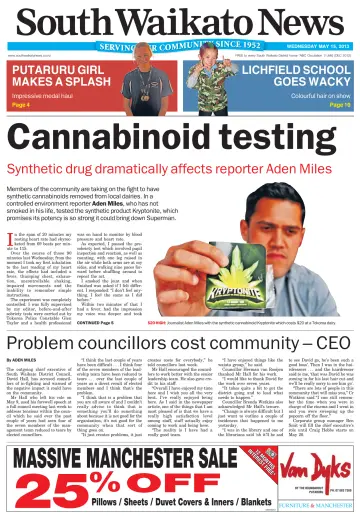 South Waikato News - 15 May 2013