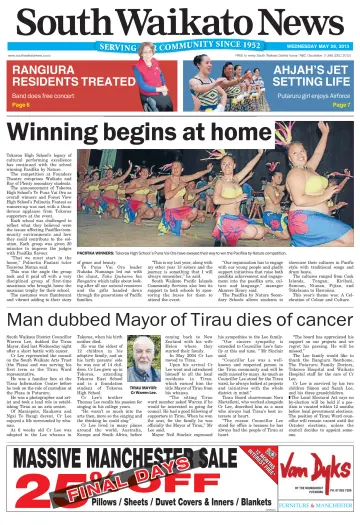 South Waikato News - 29 May 2013