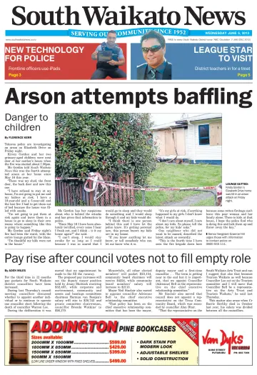 South Waikato News - 5 Jun 2013