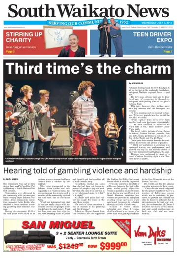 South Waikato News - 3 Jul 2013