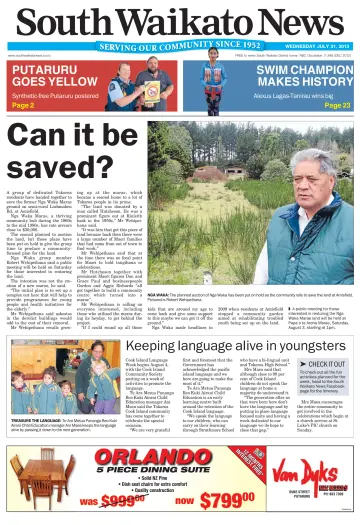 South Waikato News - 31 Jul 2013