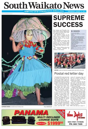 South Waikato News - 14 Aug 2013