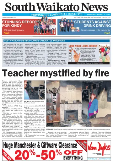 South Waikato News - 21 Aug 2013