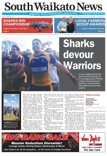 South Waikato News - 28 Aug 2013