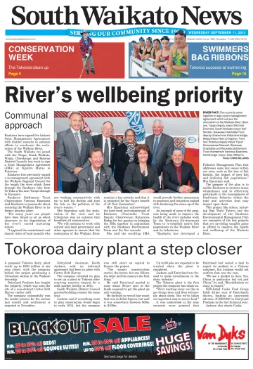 South Waikato News - 11 Sep 2013