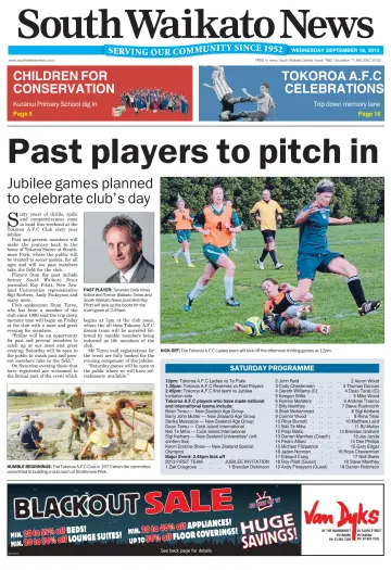 South Waikato News - 18 Sep 2013